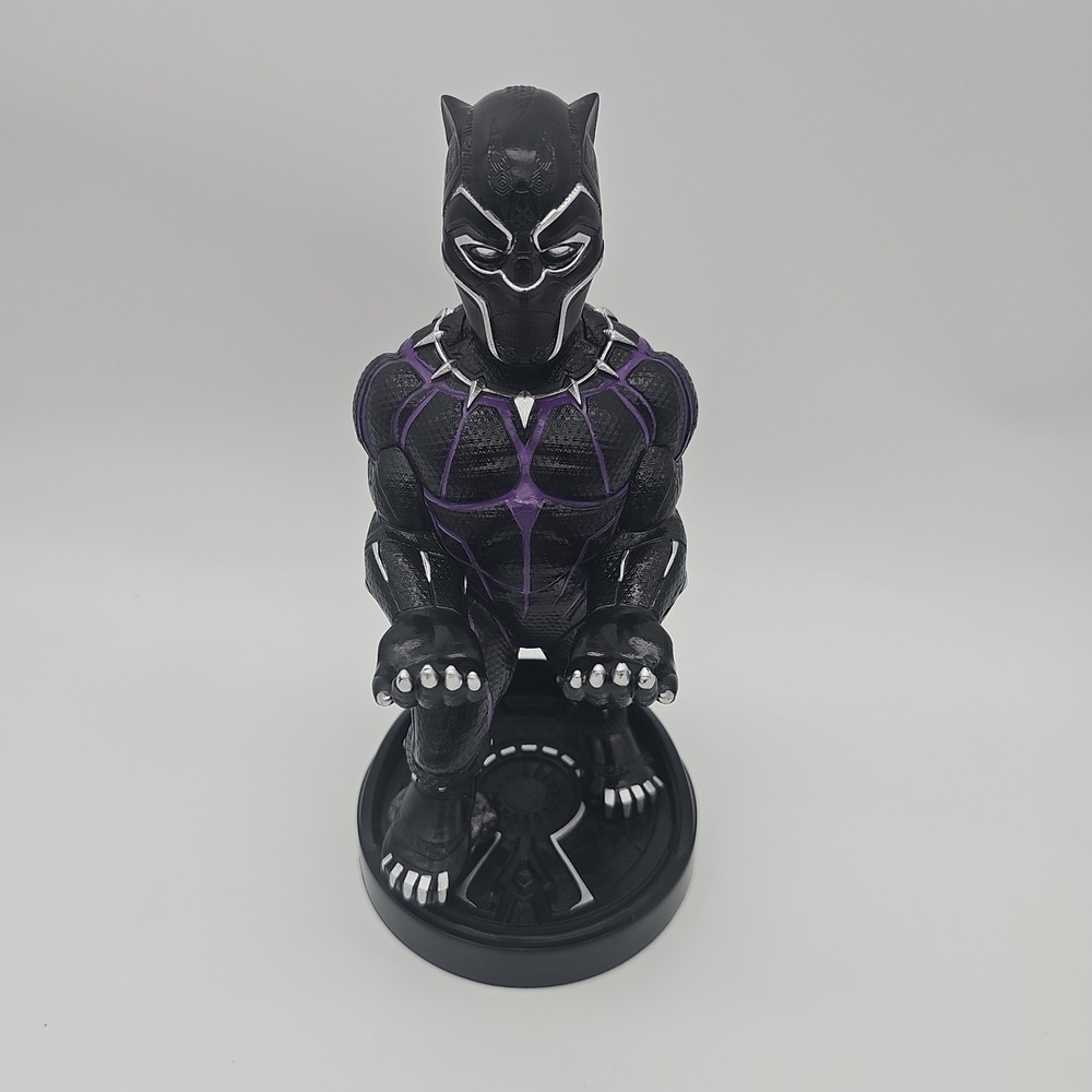 8" Marvel Black Panther Phone And Controller Holder Cable Guys